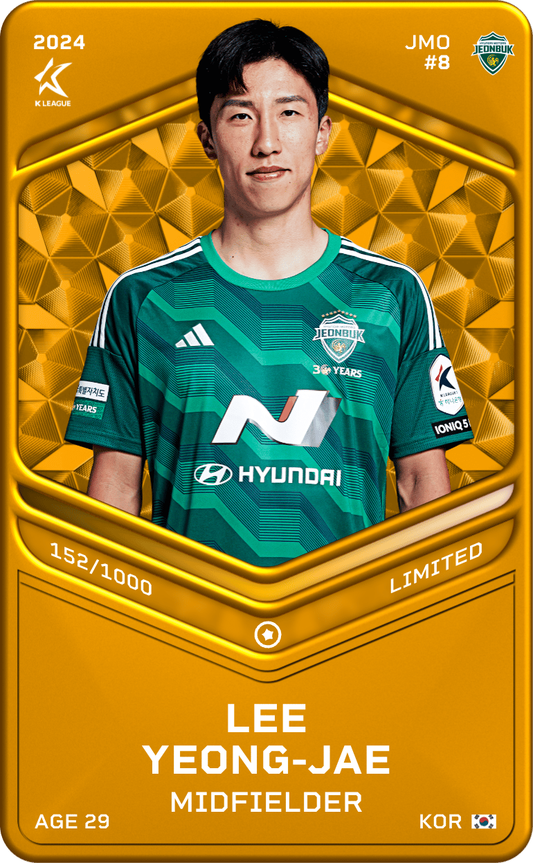 Lee Yeong-Jae 2024-25 • Limited 152/1000