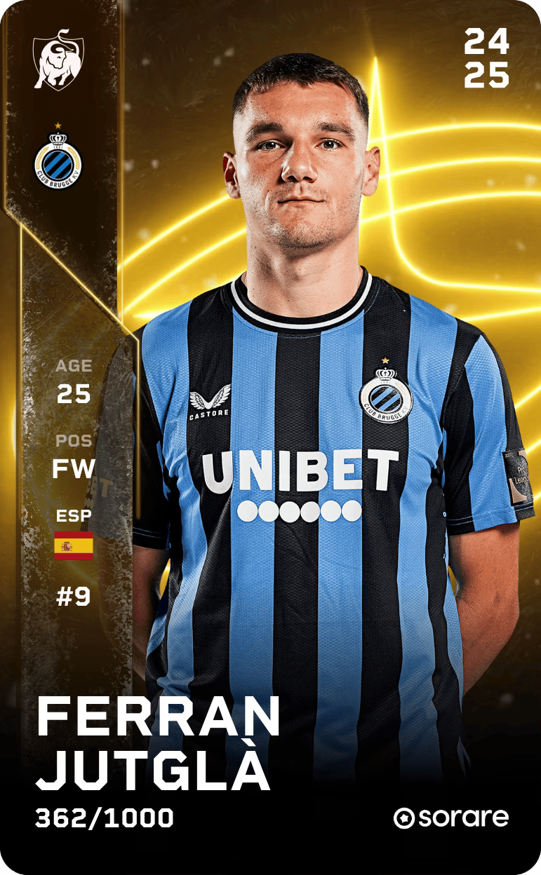 Ferran Jutglà 2024-25 • Limited 362/1000