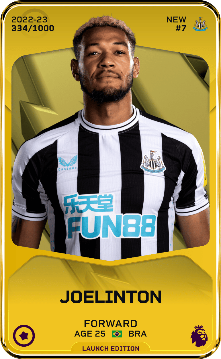 Joelinton 2022-23 • Limited 334/1000