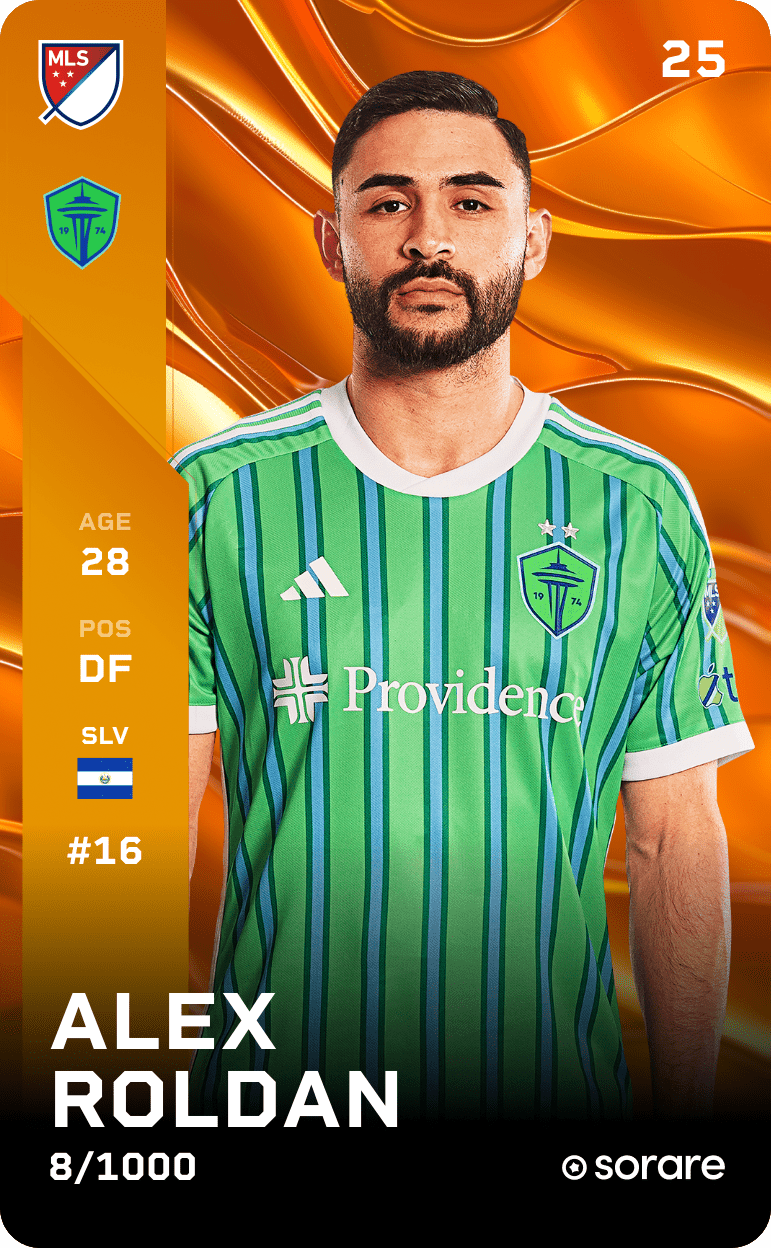 Alex Roldan 2025-26 • Limited 8/1000
