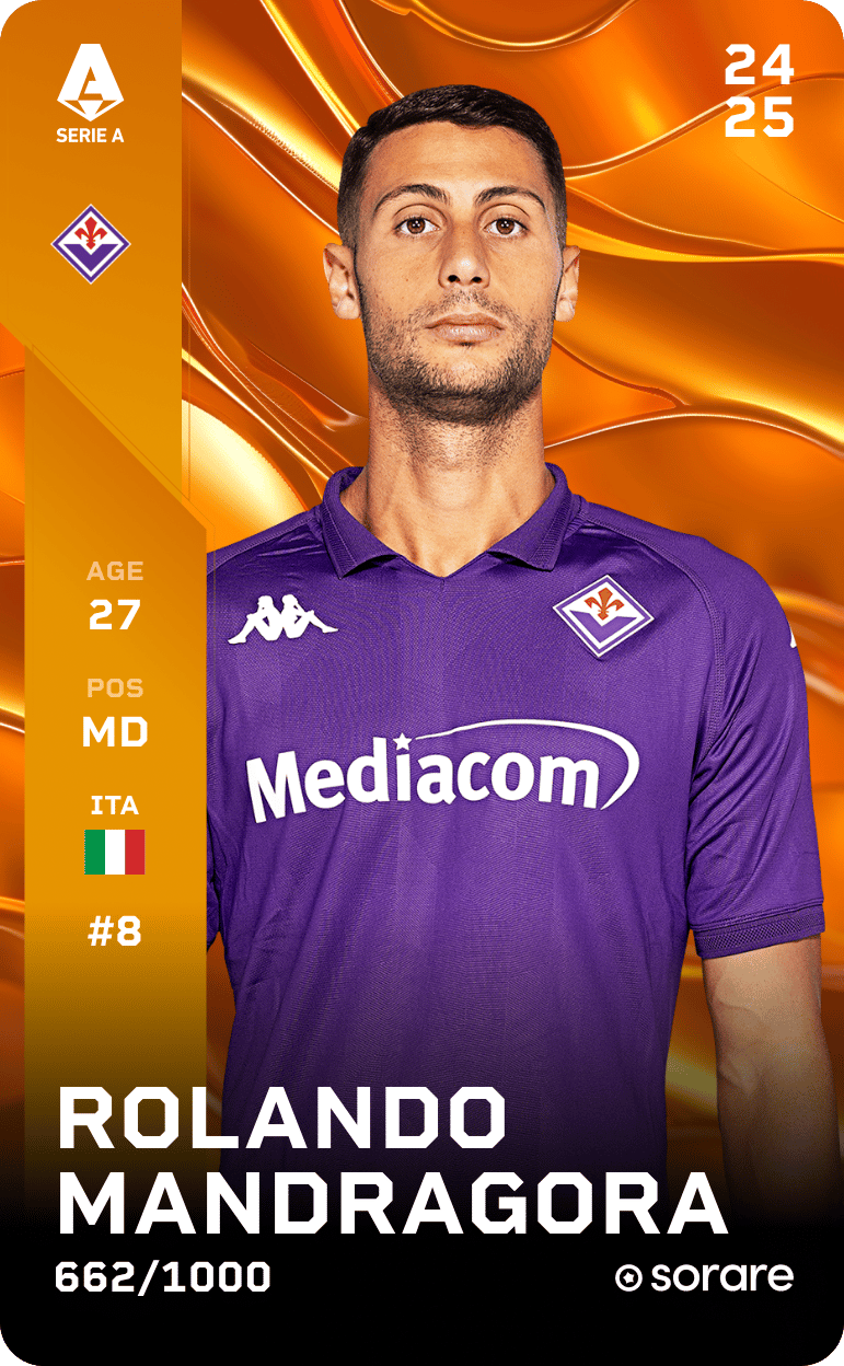 Rolando Mandragora 2024-25 • Limited 662/1000