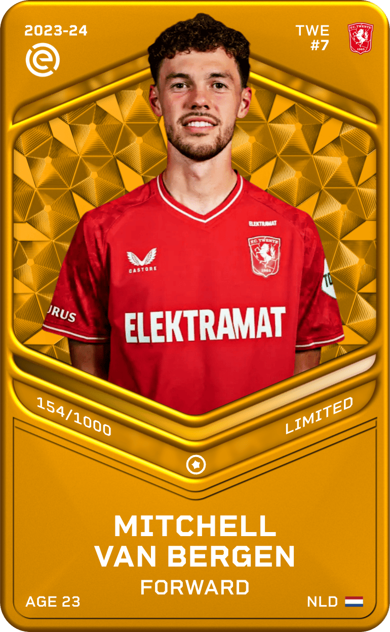 Mitchell van Bergen 2023-24 • Limited 154/1000