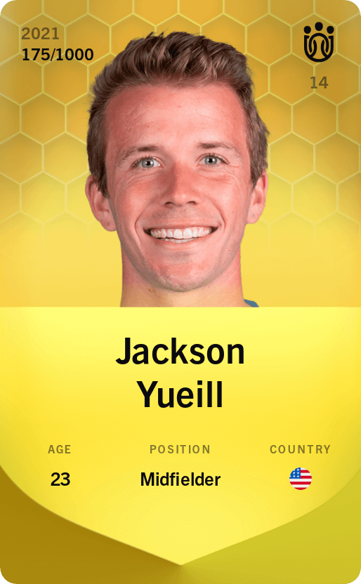 Jackson Yueill 2021-22 • Limited 175/1000