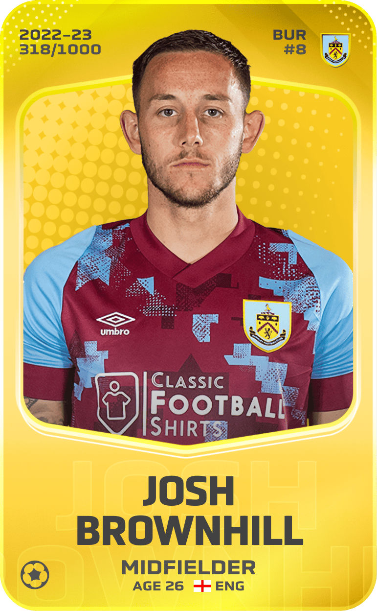 Josh Brownhill 2022-23 • Limited 318/1000