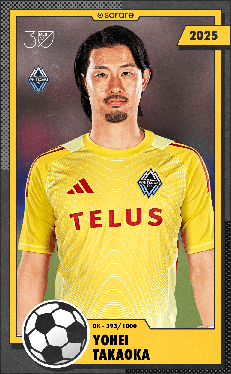 Yohei Takaoka 2025-26 • Limited 393/1000