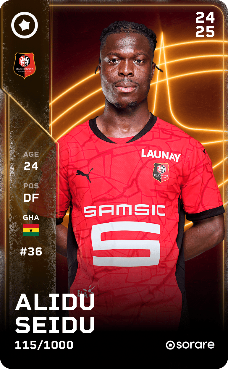 Alidu Seidu 2024-25 • Limited 115/1000