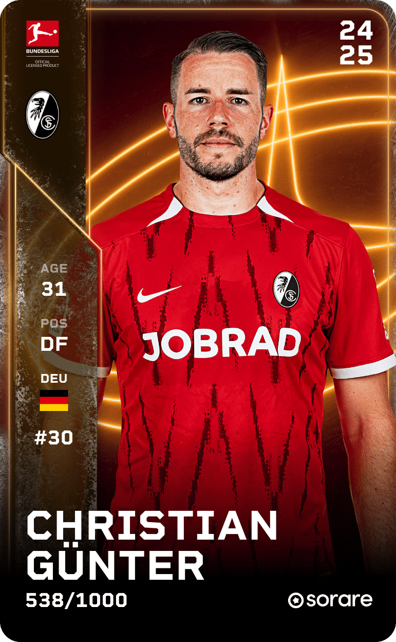 Christian Günter 2024-25 • Limited 538/1000