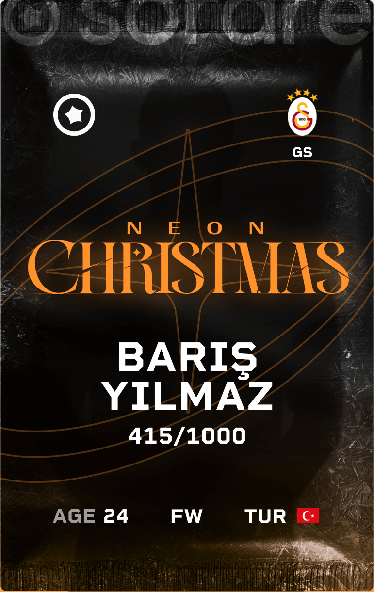 Barış Yılmaz 2024-25 • Limited 415/1000