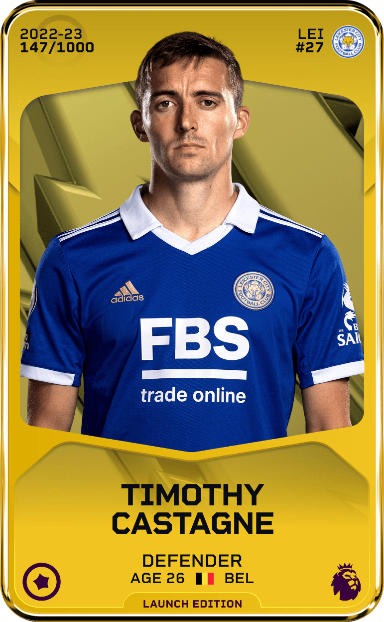Timothy Castagne 2022-23 • Limited 147/1000