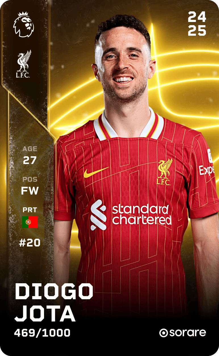 Diogo Jota 2024-25 • Limited 469/1000