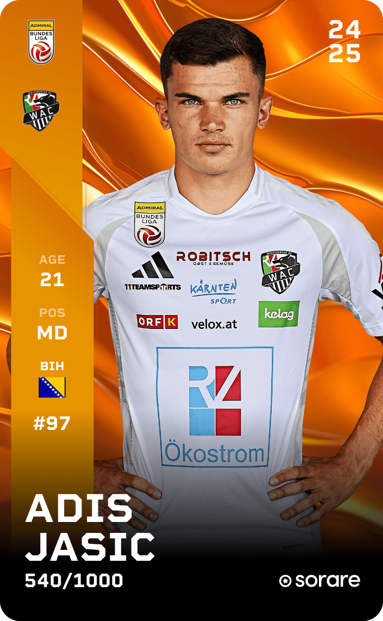 Adis Jasic 2024-25 • Limited 540/1000
