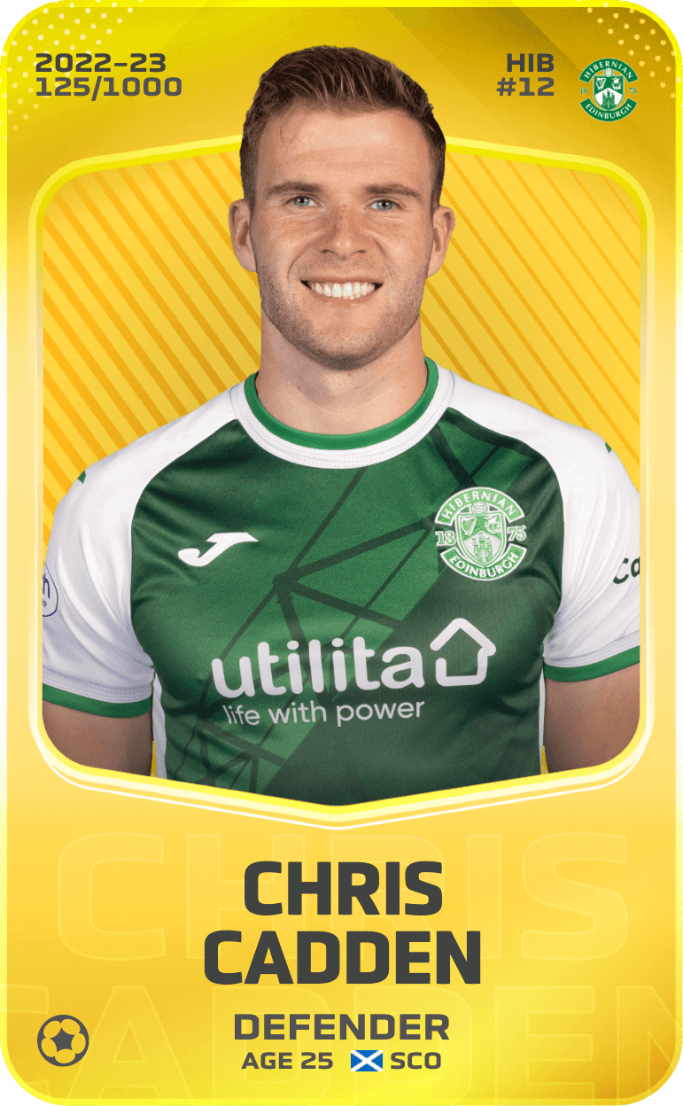Chris Cadden 2022-23 • Limited 125/1000