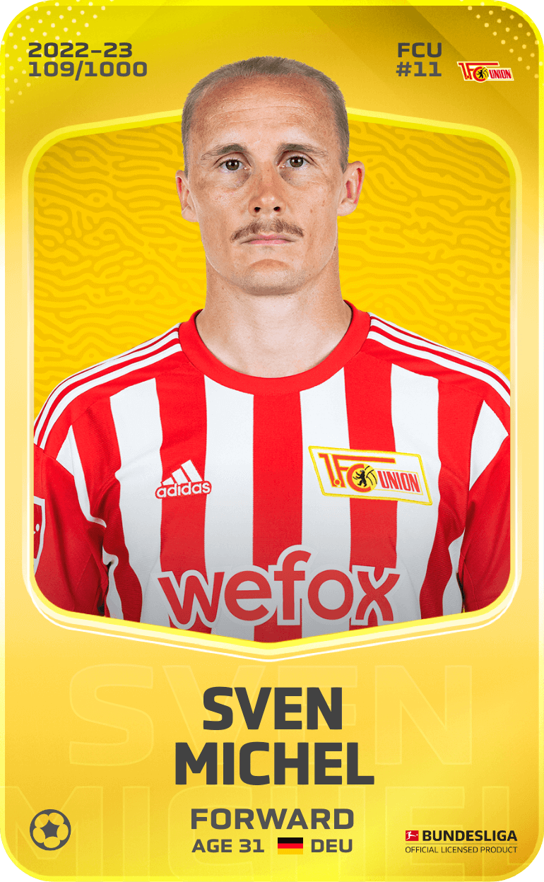 Sven Michel 2022-23 • Limited 109/1000
