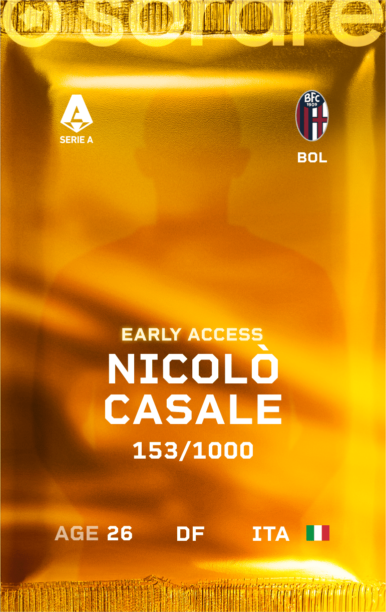Nicolò Casale 2024-25 • Limited 153/1000