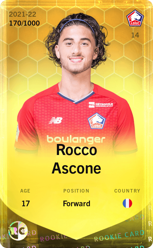 Rocco Ascone 2021-22 • Limited 170/1000