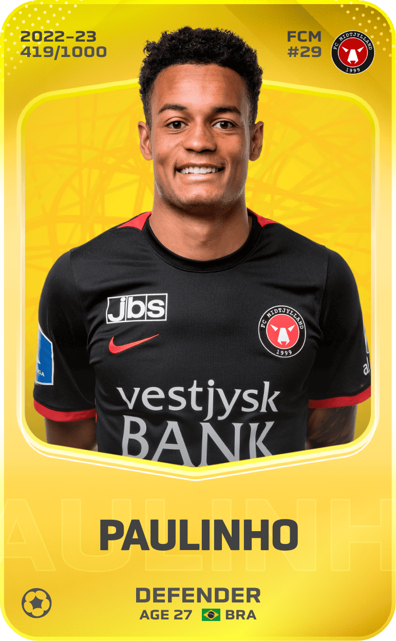 Paulinho 2022-23 • Limited 419/1000