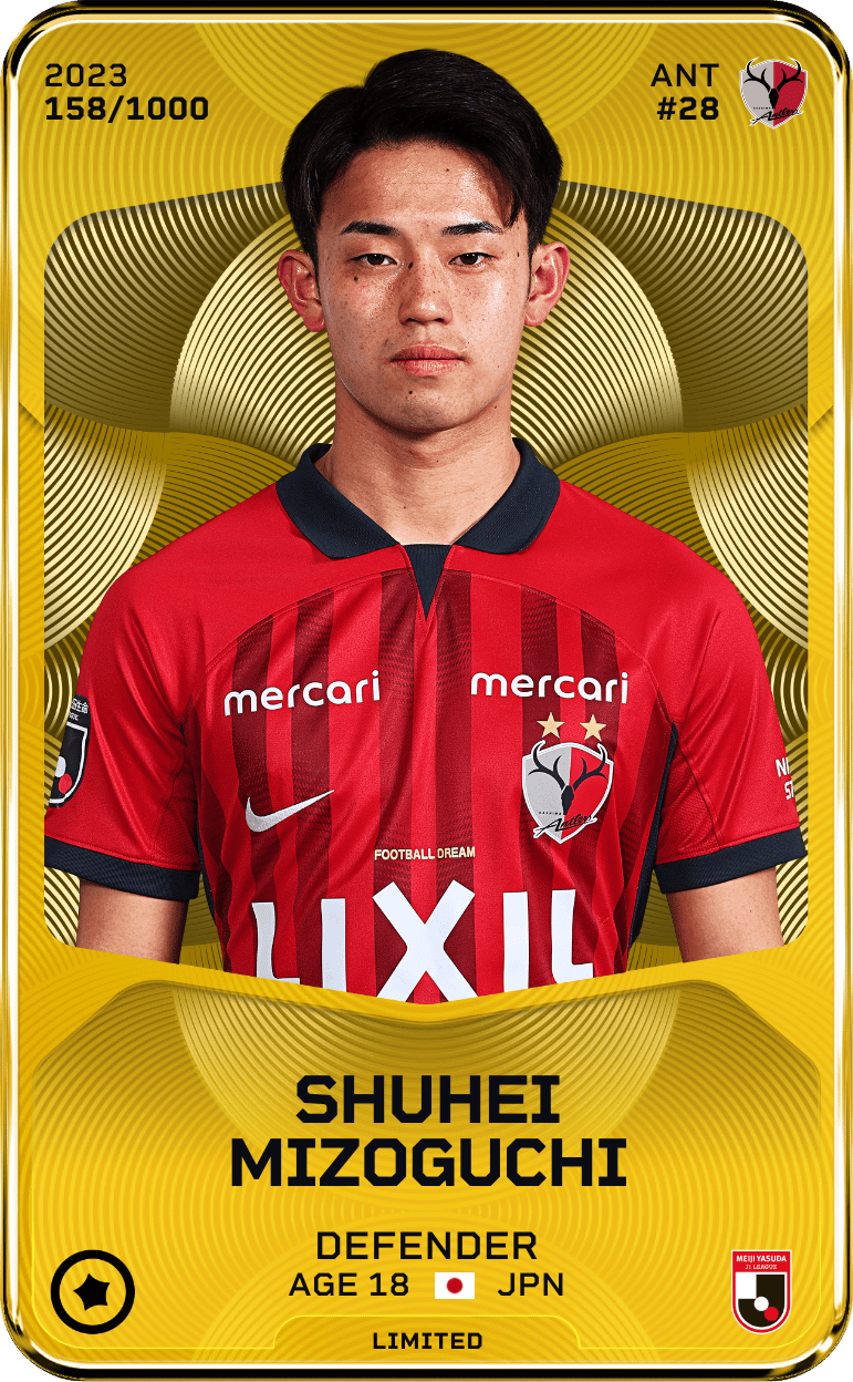 Shuhei Mizoguchi 2023-24 • Limited 158/1000