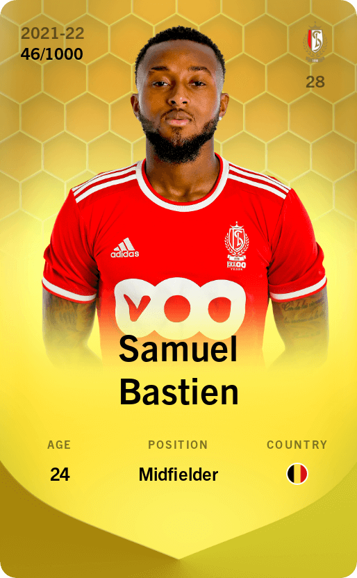 Samuel Bastien 2021-22 • Limited 46/1000