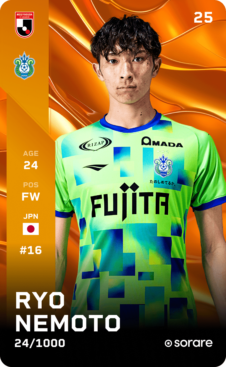 Ryo Nemoto 2025-26 • Limited 24/1000
