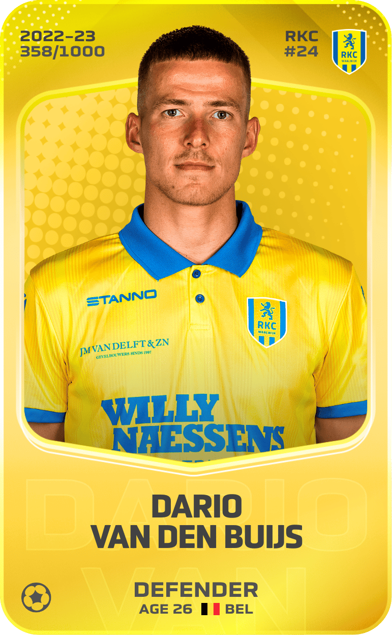 Dario Van den Buijs 2022-23 • Limited 358/1000