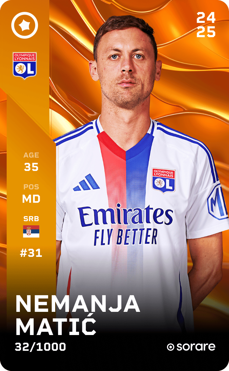 Nemanja Matić 2024-25 • Limited 32/1000