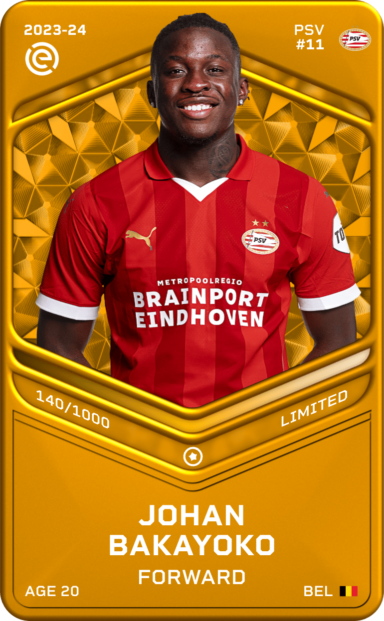 Johan Bakayoko 2023-24 • Limited 140/1000