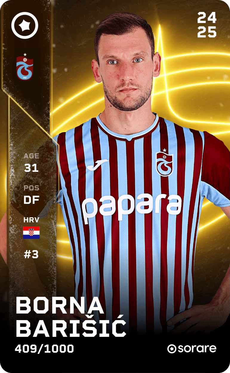 Borna Barišić 2024-25 • Limited 409/1000