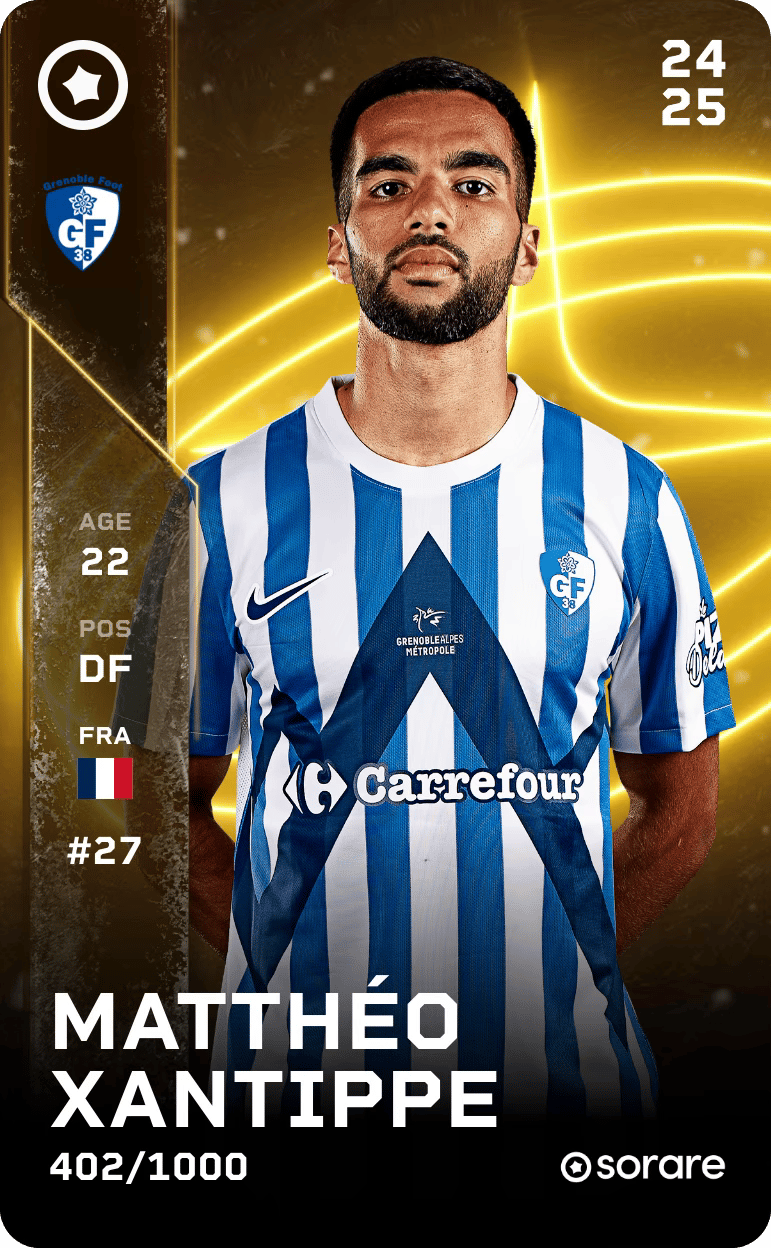 Matthéo Xantippe 2024-25 • Limited 402/1000