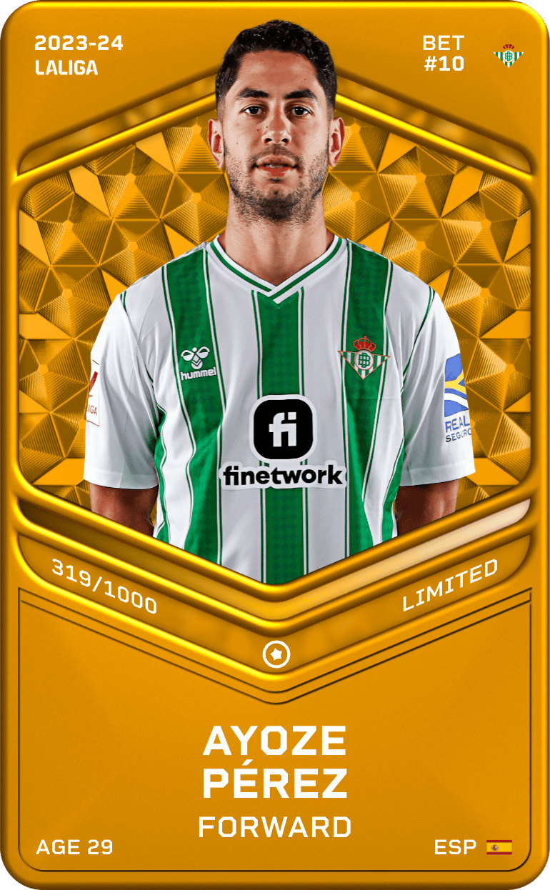 Ayoze Pérez 2023-24 • Limited 319/1000