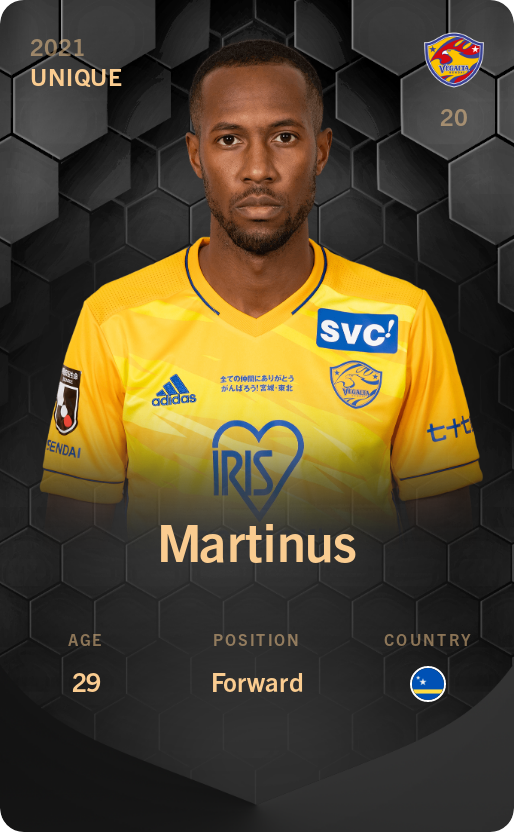 Sorare - Sorare Official - Martinus 2021-22 • Unique - NFT # 86188125891849885682800462570675798863961316242524917677215083715238147708780