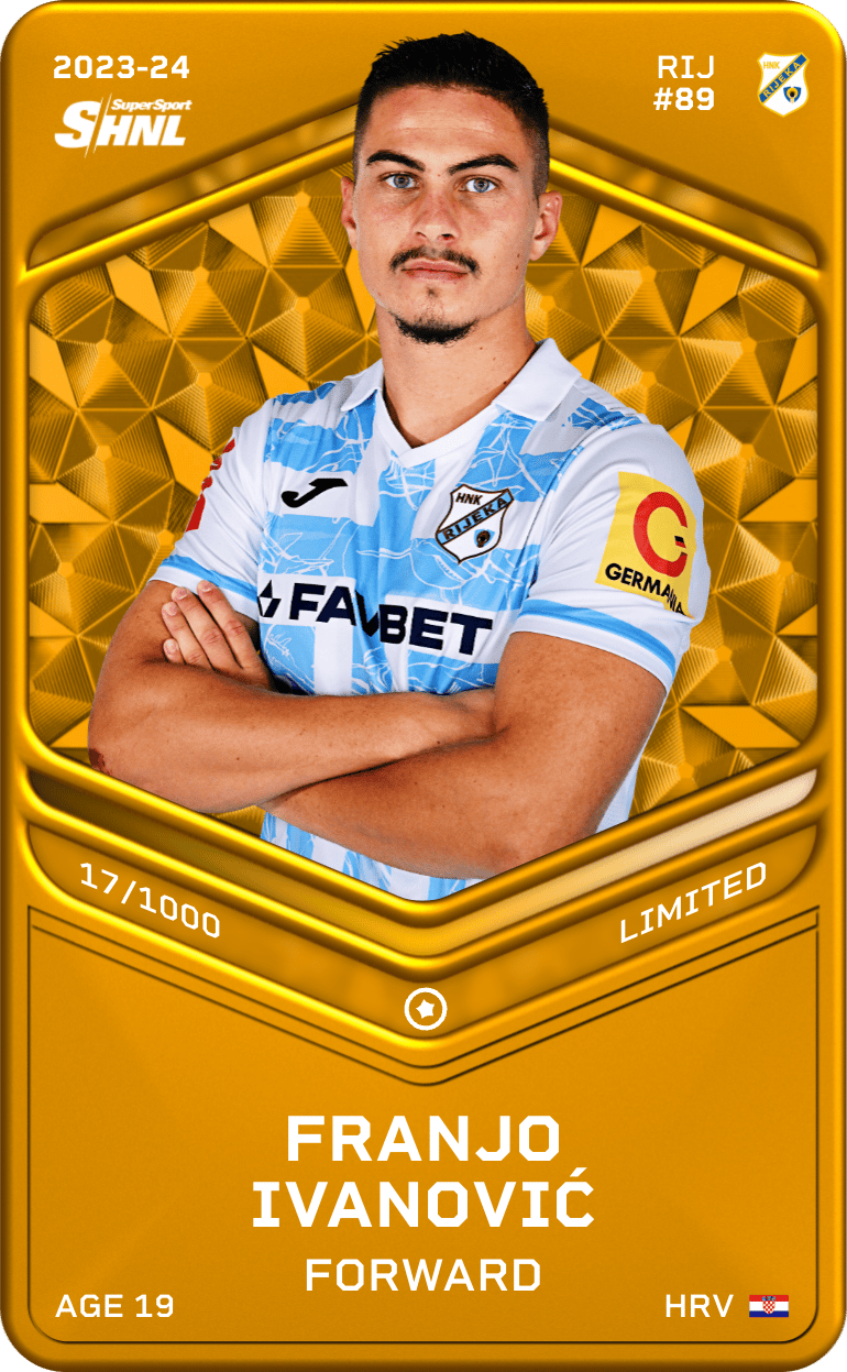 Franjo Ivanović 2023-24 • Limited 17/1000