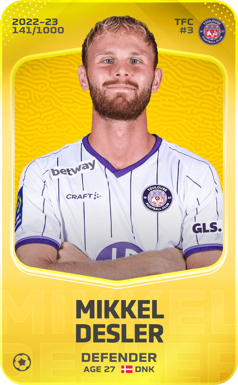 Mikkel Desler 2022-23 • Limited 141/1000