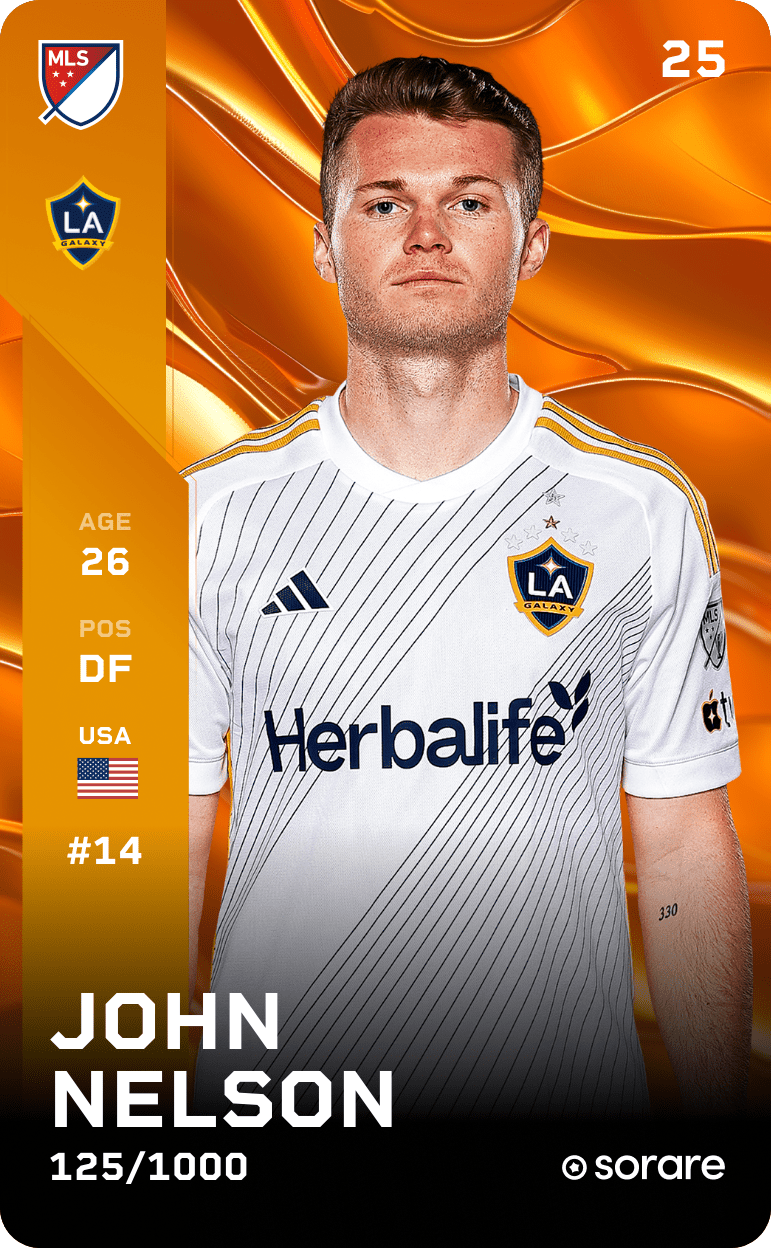 John Nelson 2025-26 • Limited 125/1000
