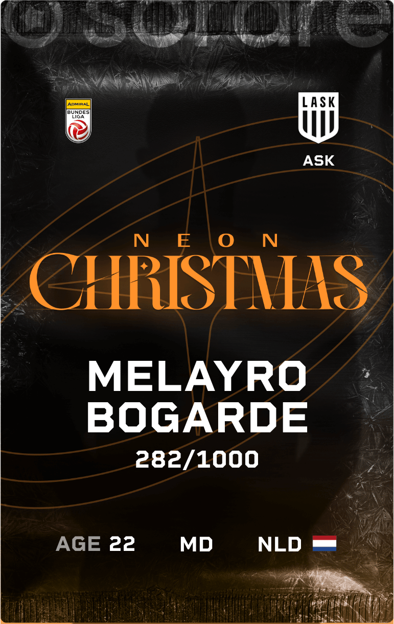 Melayro Bogarde 2024-25 • Limited 282/1000