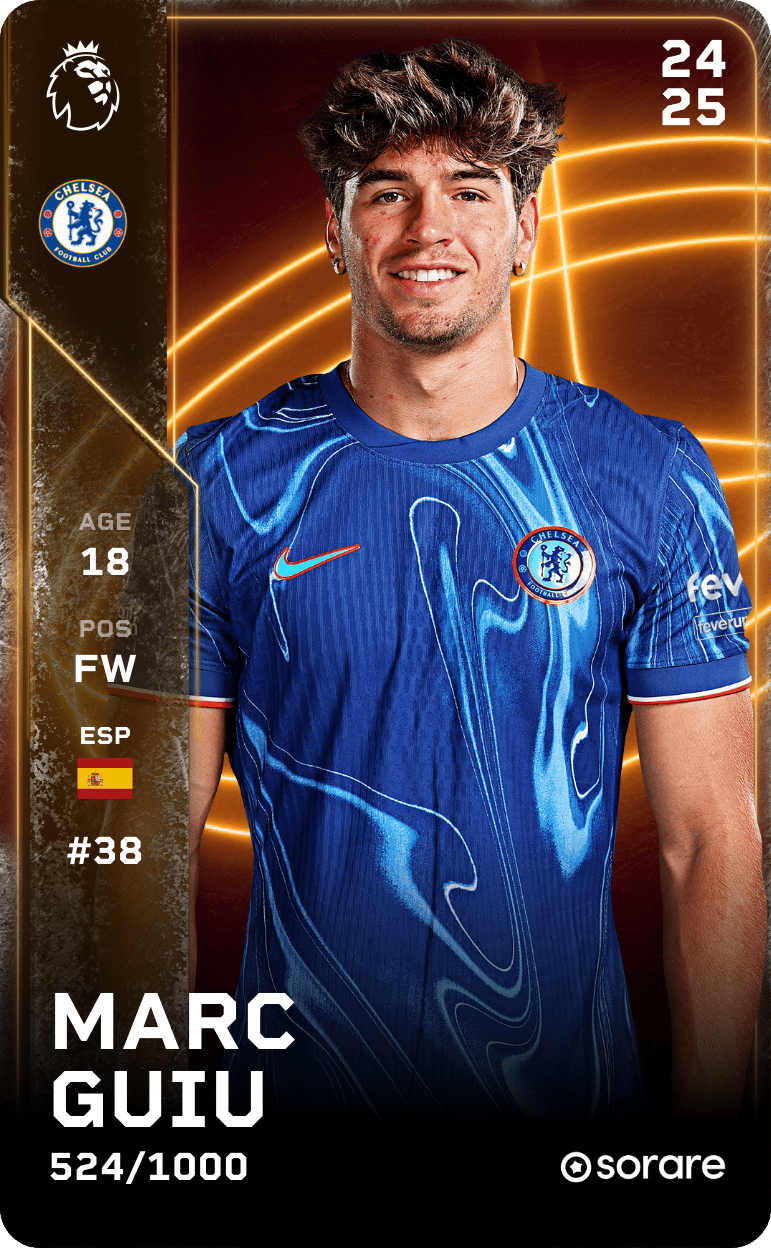 Marc Guiu 2024-25 • Limited 524/1000