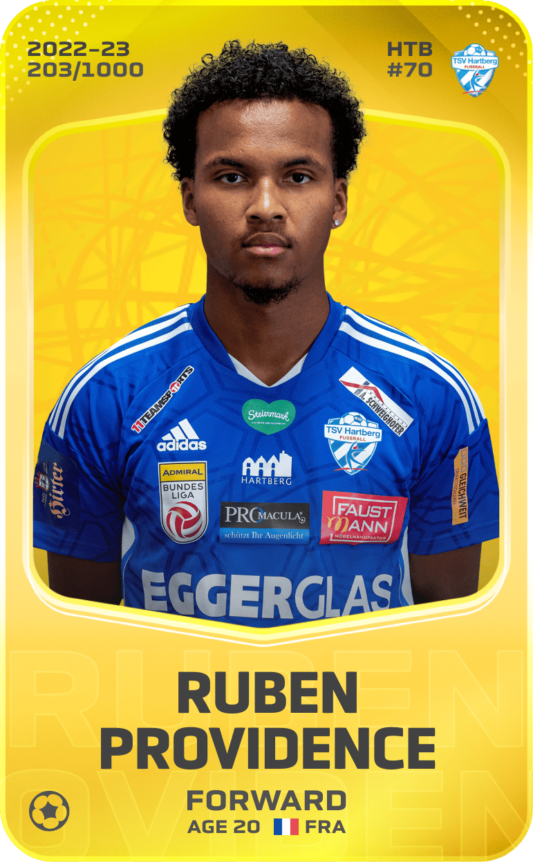 Ruben Providence 2022-23 • Limited 203/1000