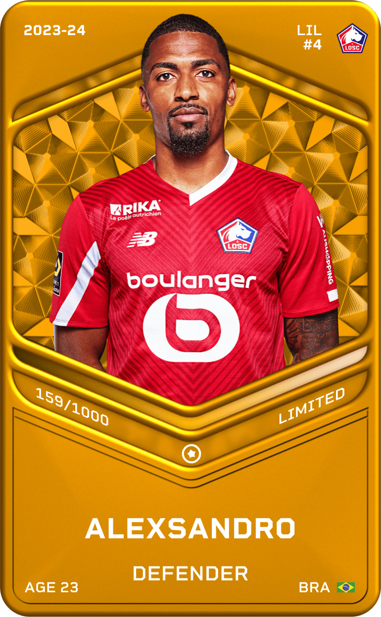 Alexsandro 2023-24 • Limited 159/1000