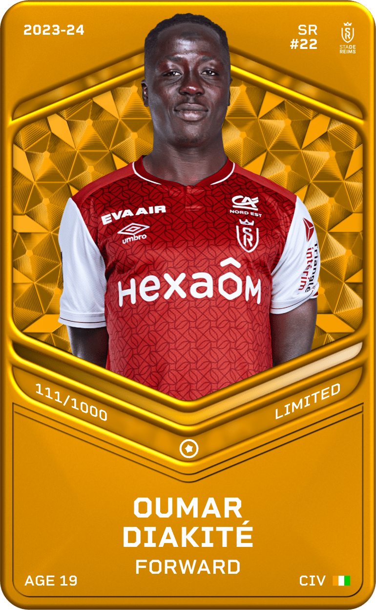 Oumar Diakité 2023-24 • Limited 111/1000