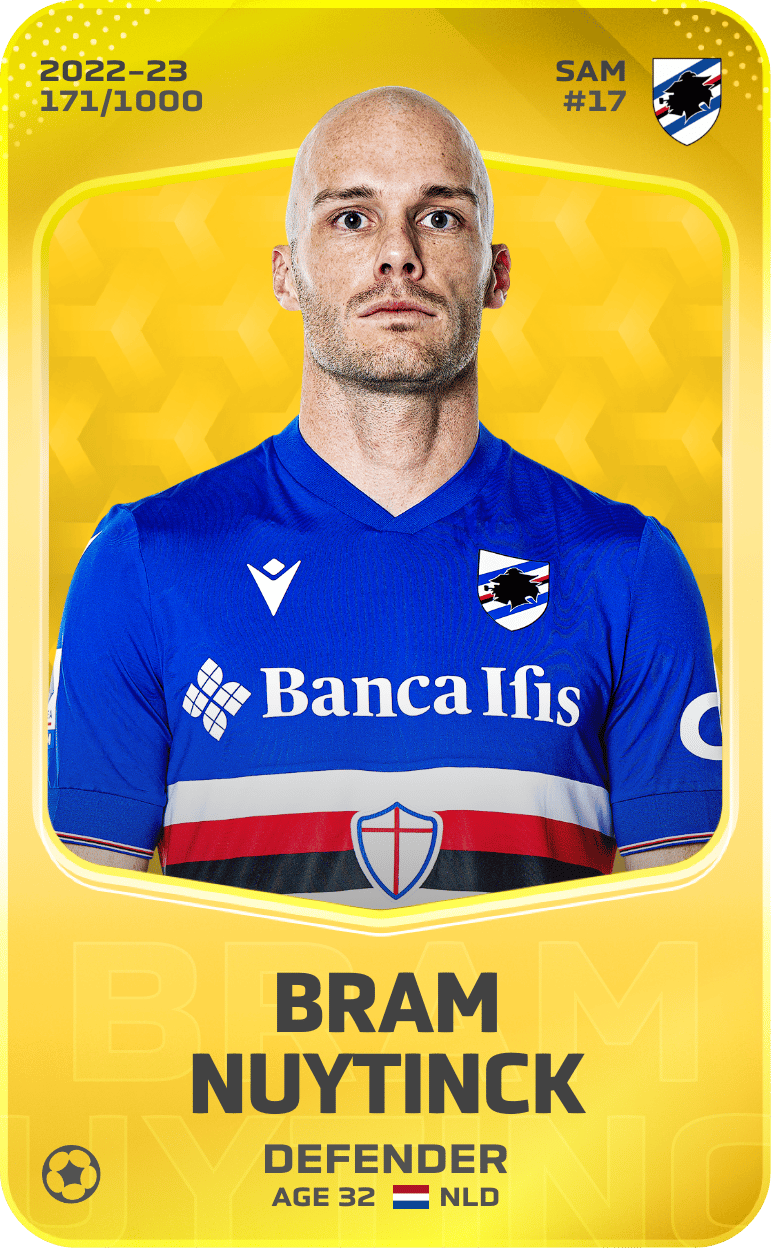 Bram Nuytinck 2022-23 • Limited 171/1000
