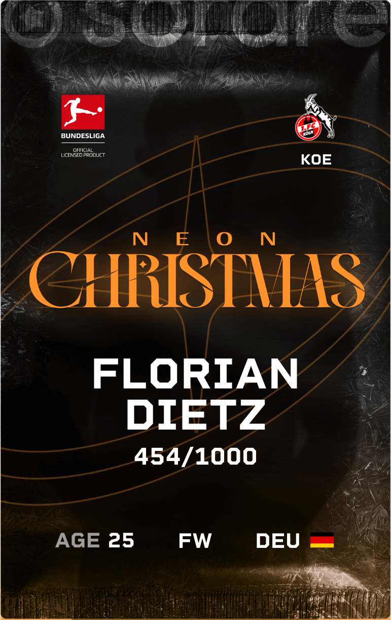 Florian Dietz 2024-25 • Limited 454/1000