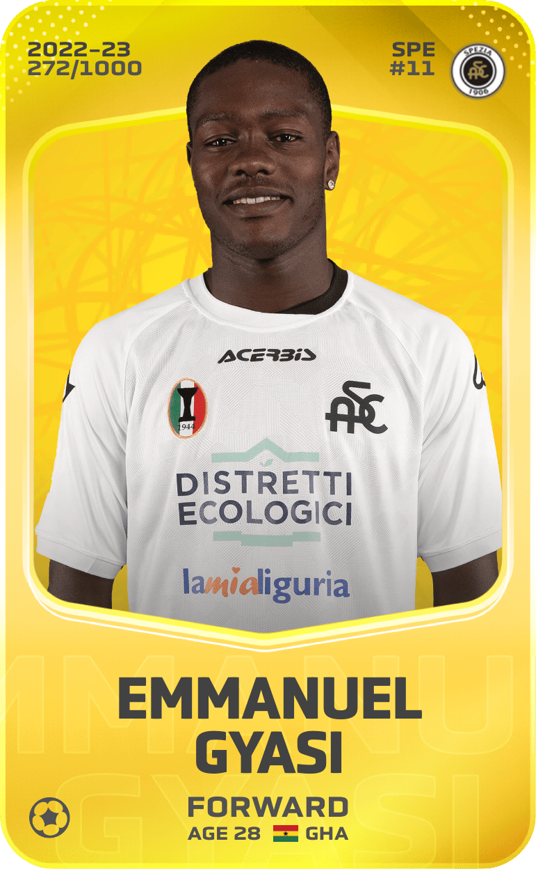 Emmanuel Gyasi 2022-23 • Limited 272/1000