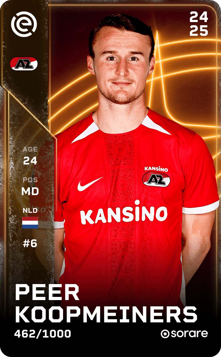 Peer Koopmeiners 2024-25 • Limited 462/1000