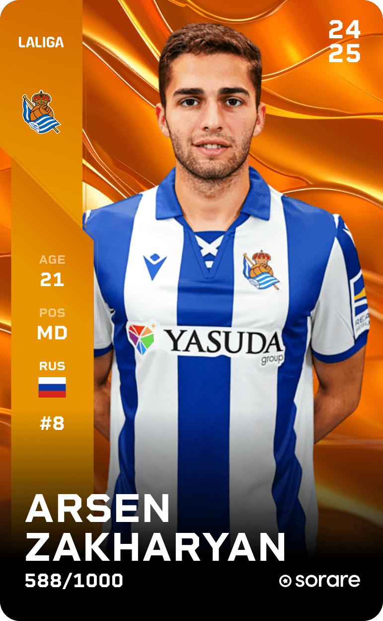 Arsen Zakharyan 2024-25 • Limited 588/1000
