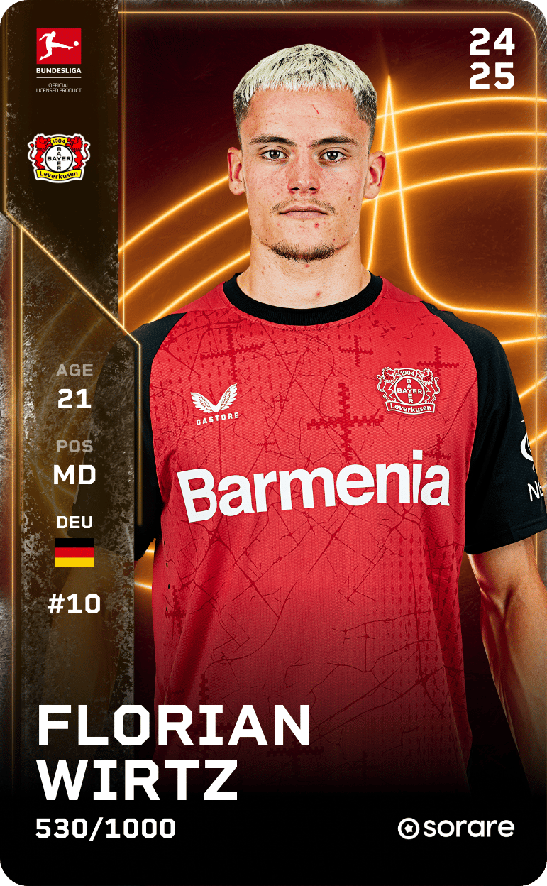 Florian Wirtz 2024-25 • Limited 530/1000