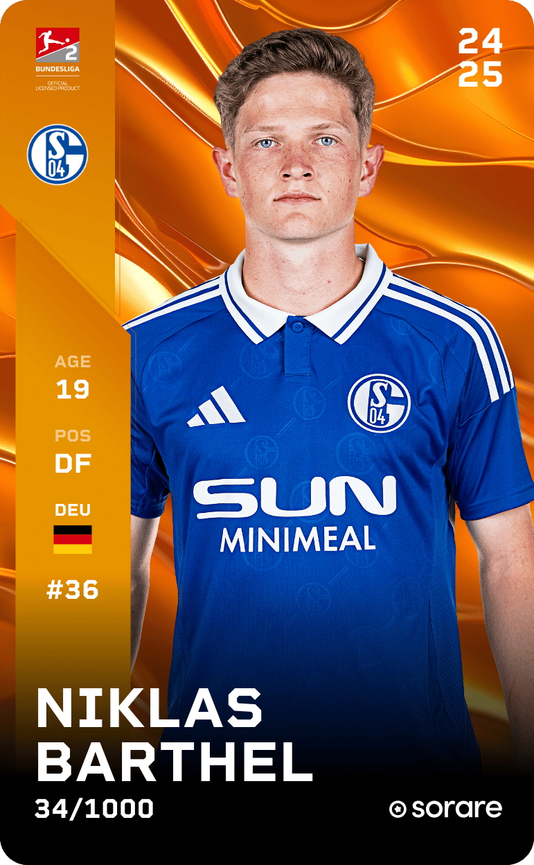 Niklas Barthel 2024-25 • Limited 34/1000