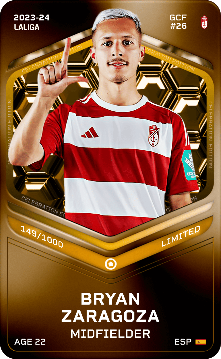 Bryan Zaragoza 2023-24 • Limited 149/1000