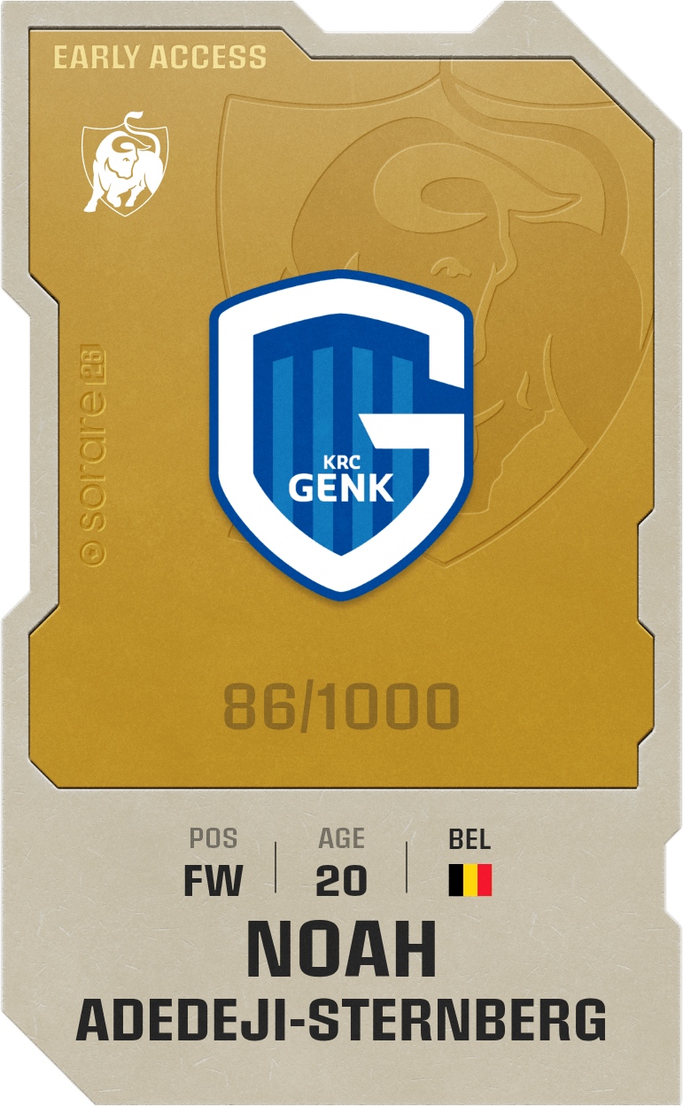 Noah Adedeji-Sternberg 2025-26 • Limited 86/1000