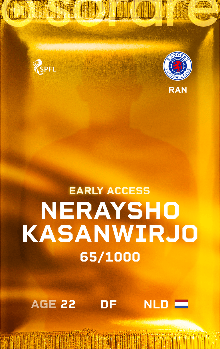 Neraysho Kasanwirjo 2024-25 • Limited 65/1000