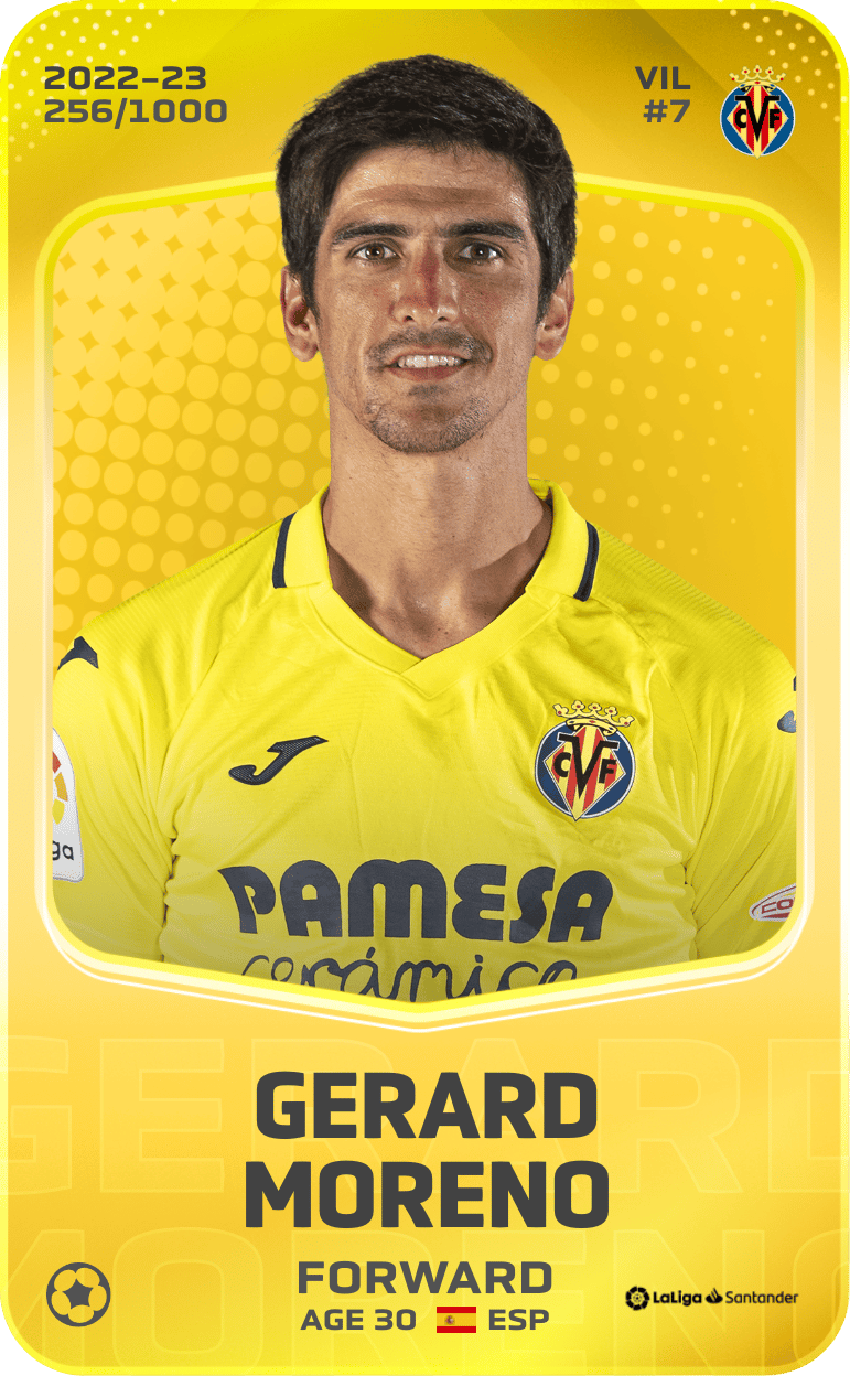 Gerard Moreno 2022-23 • Limited 256/1000