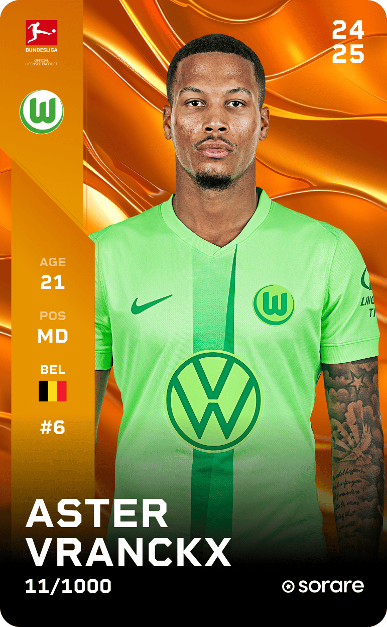 Aster Vranckx 2024-25 • Limited 11/1000